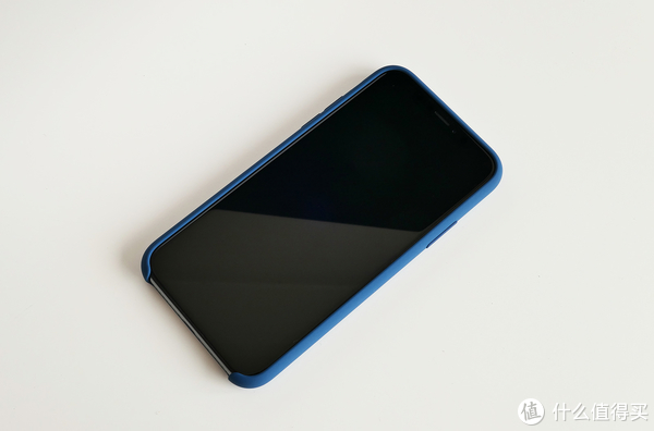 Apple 苹果 IPhone X 官方钴蓝色硅胶手机壳 开